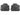 BMW X1 F48 rubber automatten achterzijde Logo Zilver