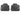 BMW X1 F48 rubber automatten achterzijde Logo Zilver