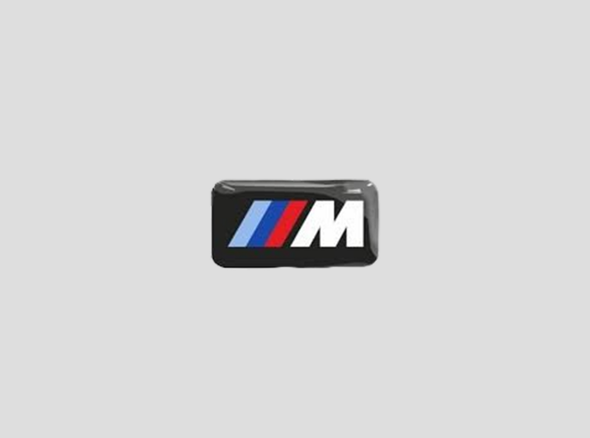 BMW M Velg Logo 18x9mm Zelfklevend