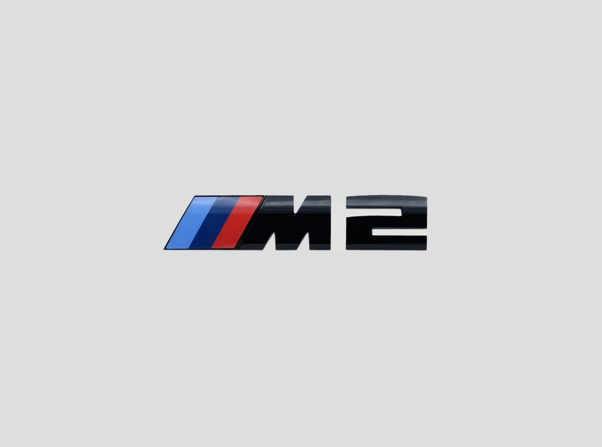 BMW M2 Logo Zwart