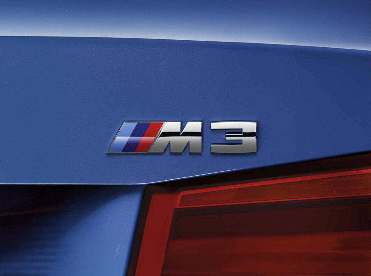BMW M3 Logo Chroom