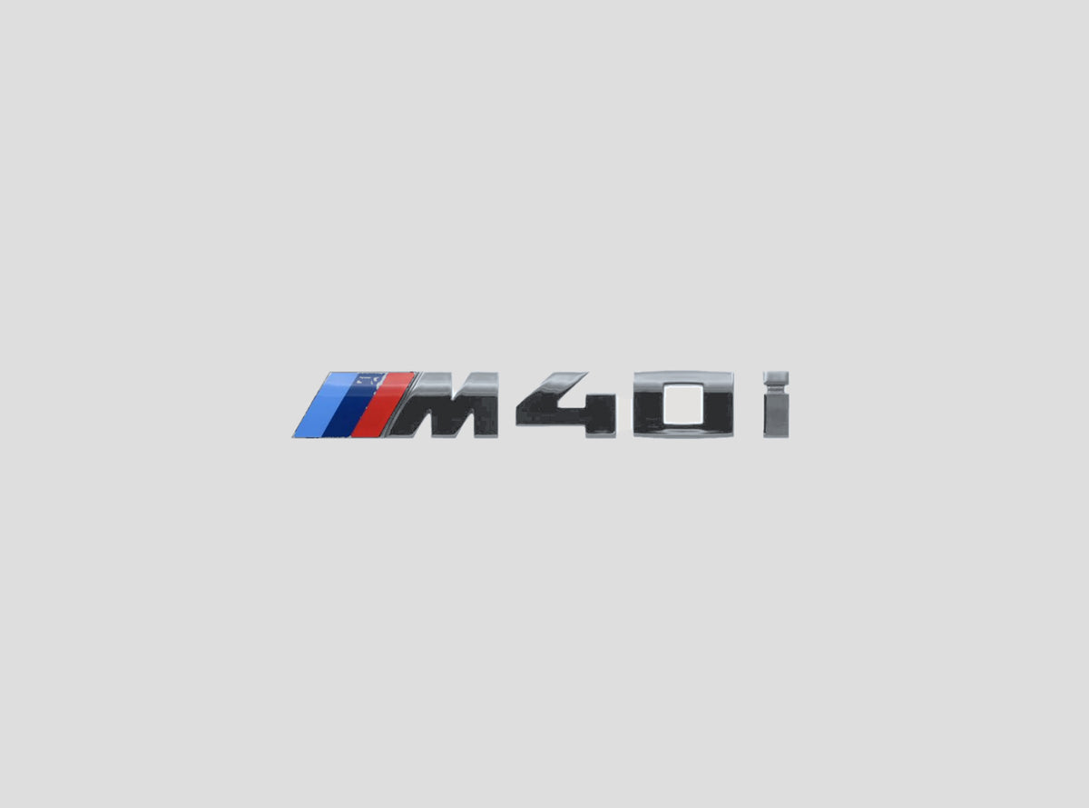 BMW M40i (Z4) Logo Ceriumgrey