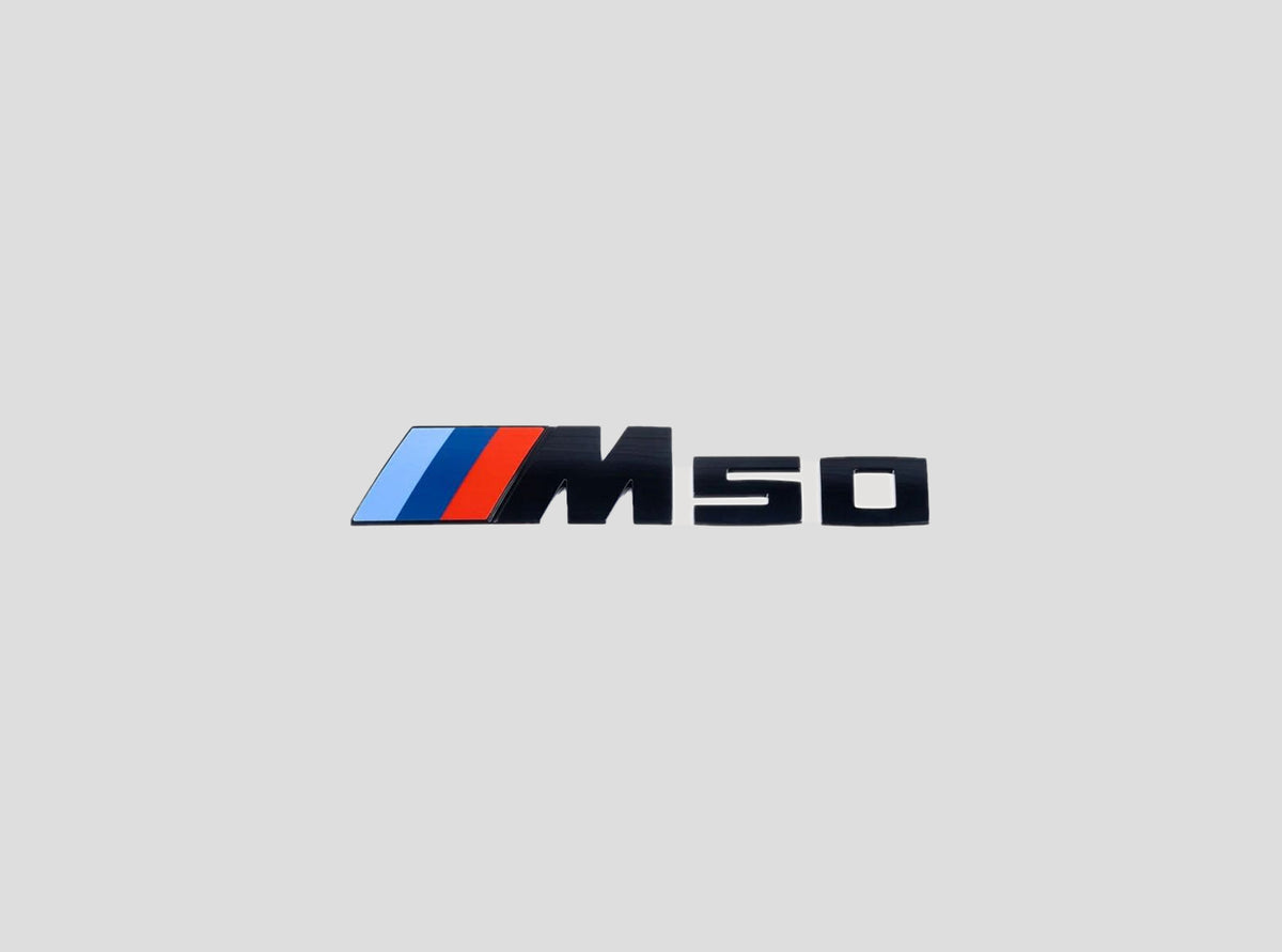 BMW M50 (X3) Logo Zwart