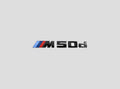 BMW M50d (X5) Logo Zwart