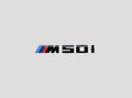 BMW M50i (X5) Logo Zwart