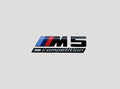 BMW M5 Competition Logo Zwart