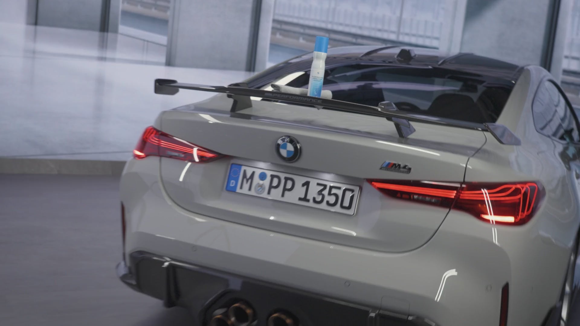 BMW interieur onderhoudsartikelen sfeervideo