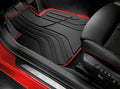 BMW 3 Serie M3 rubber automatten voorzijde Zwart-Rood