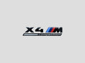 BMW X4M Competition Logo Zwart