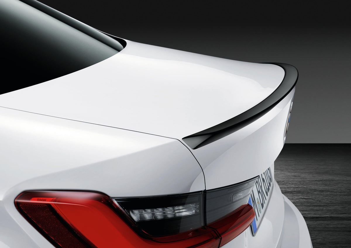 M Performance Achterspoiler in Zwart Mat